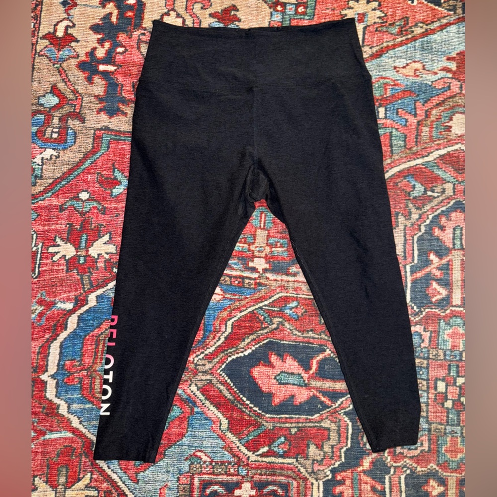 Peloton x Beyond Yoga Charcoal Leggings- XL